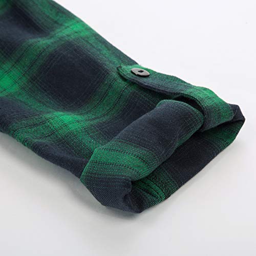 Kate Kasin Women Plaid Mini Shift Dress Belted Roll Up Sleeves Tunic Dress Casual Loose Fit #TOP5