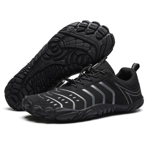 Image of Hike Barefoot Shoes for Women Men Breathable & Non-Slip Athletic Footwear Wide Toe Water Shoes,Designed for Walking,Running&Swimming