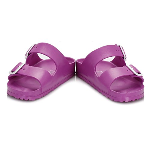 Birkenstock Unisex Adults Arizona Lightweight Double Strap EVA Sandals - Pink - W9/M74