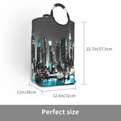 Sac à linge pliable grand format pour ranger le linge du dortoir - 4