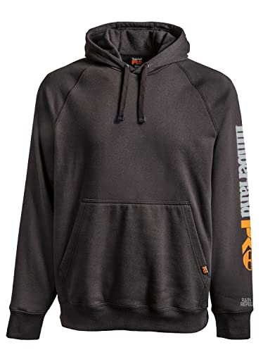 Timberland PRO mens Honcho Sport Pullover Hooded Sweatshirt, Black, Large US