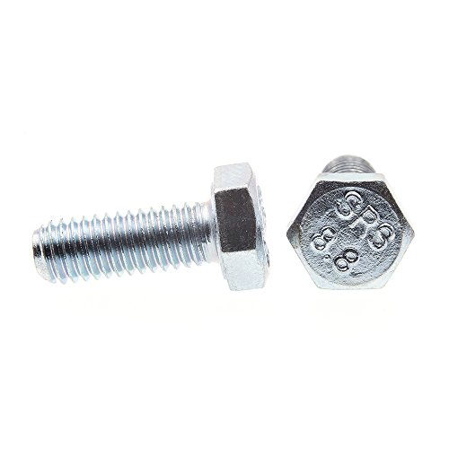Image of Prime-Line 9109183 Hex Head Cap Screws, Class 8.8 Metric, M6-1.0 X 16MM, Zinc Plated (25 Pack)