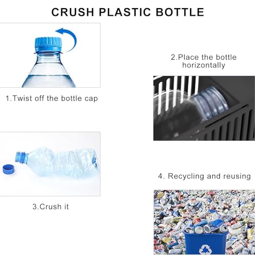 vnmudzeo 6-16 Oz Automatischer Dosenzerkleinerer Mit Doppelmodi, Verstellbare Halterung, Elektrische Maschine Zum Zerkleinern Von Plastikwasserflaschen 9 vnmudzeo 6-16 Oz Automatischer Dosenzerkleinerer Mit Doppelmodi, Verstellbare Halterung, Elektrische Maschine Zum Zerkleinern Von Plastikwasserflaschen