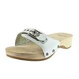 Dr. Scholl's Shoes Women's Original Platform Sandal,White,8 M US