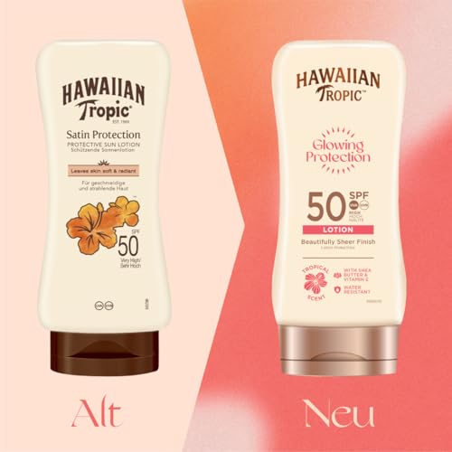 Hawaiian Tropic Glowing Protection Sonnencreme mit LSF 50