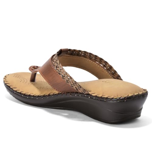 Image of SELBRO Doctor-Plus Diabetic & Orthopedic Slippers for Women with Super Extra Soft Padding C1