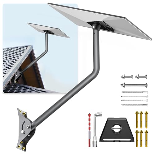 Starlink Gen 3 Mount, 26 Inch Wall Mount/Roof Mount Compatible with V3 Starlink Standard Dish, Adjustable Mounting Kit 【Include Aluminium Gen 3 Pipe Adapter】
