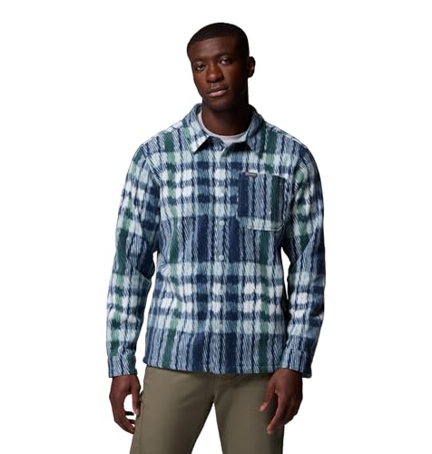 Image of Columbia Mens Steens Mountain Printed Shirt Jacket Ii