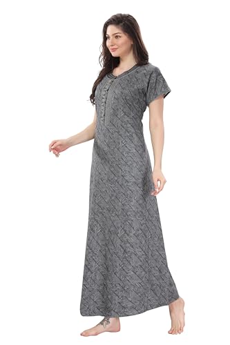 Image of Soulemo Women's Blended Alpine Nighty (Slim Fit) 1645