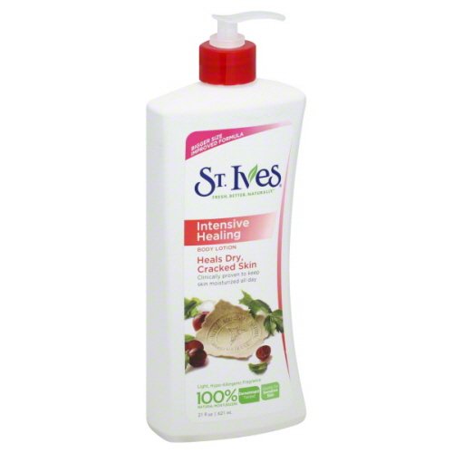 St Ives Body Lotion 21 Ounce Intensive Healing (621ml) (2