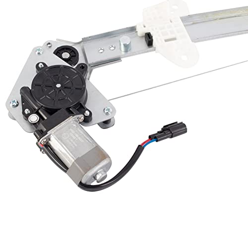 Image of TRQ Rear Passenger Side Power Window Motor and Regulator Assembly Compatible with 2012-2016 Honda CR-V