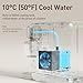 Joydeem Instant Hot & Cold Water Dispenser, Automatic Tea & Coffee Brewer, Adjustable Temperature and Volume, BPA Free, 3.5L 120Oz