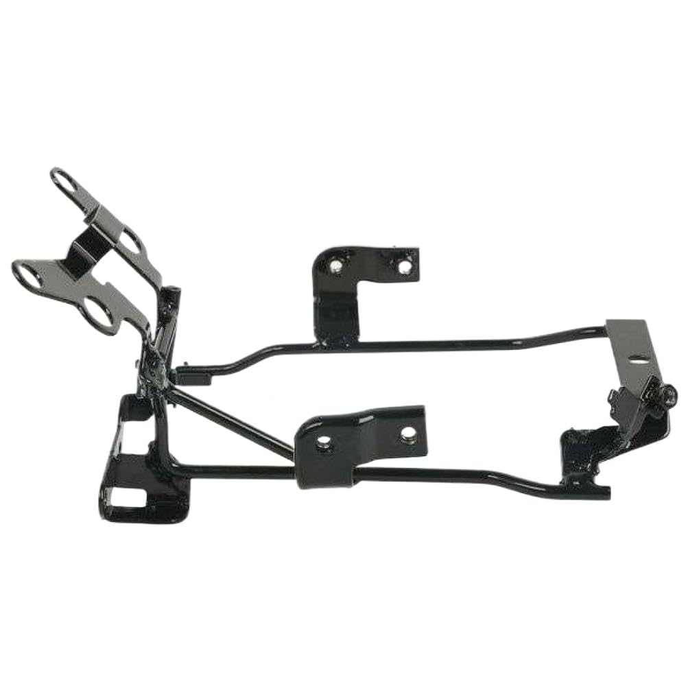 Hscjmeht One Color Motorcycle Black Front Upper Stay Fairing Headlight Bracket Compatible With Fz6n 2004 2005 2006
