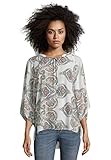  Cartoon Damen 8403/7003 Bluse, Grün (Taupe/Green 7854), Herstellergröße: 40