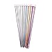 Buytra 11 Pieces Tunisian Afghan Crochet Hooks Aluminum Knitting Needles Set, Multicolor, 2 mm to 8 mm