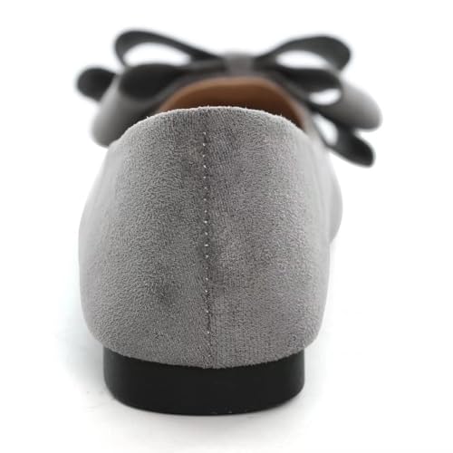 Image of TN TANGNEST Women Fashion Bowknot Flats Comfort Pointed Toe Dress Shoes