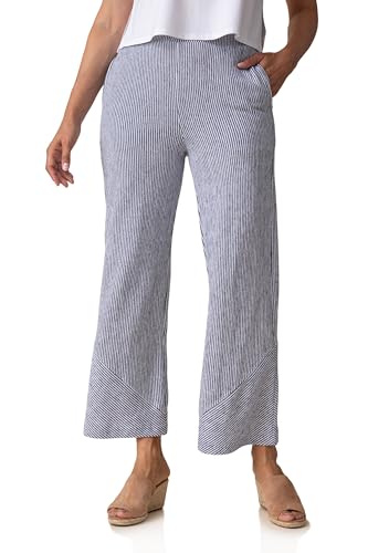Habitat Clothes Pasadena Stripe Veranda Pant White2