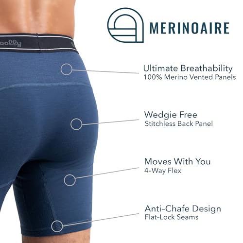 Image of Men's Merino Boxers By Woolly | RWS Certified | Soft, Stink Free, Seattle Designed