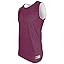 Outside: Maroon, Inside: White