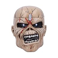 Officially licensed Iron Maiden design. Show your allegiance to the titans of rock Spacious yet stylish. Cast in high-quality resin. Painstakingly hand-painted.