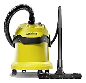 KARCHER Wd2/Mv2 1000-Watt Wet&Dry Vacuum Cleaner,12 Liter,Cartridge,Yellow