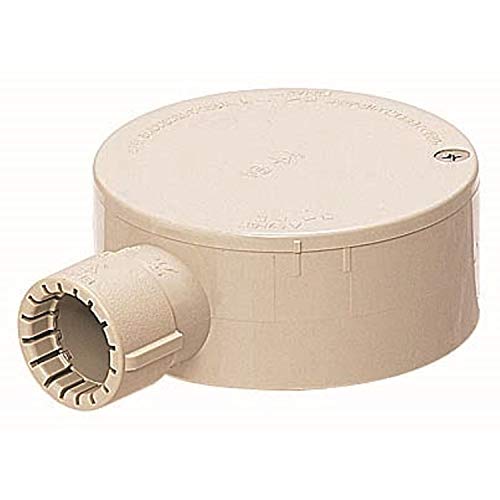 未来工業 露出用丸形ボックス Gタイプ PF管1方出 PF管16用 ベージュ 1個 未来工業 露出用丸形ボックス Gタイプ PF管1方出 PF管16用 ベージュ 1個