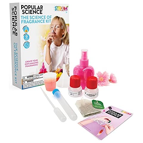 POPULAR SCIENCE The Science of Fragrance Kit | STEM Science Toys and Gifts for Educational and Fun Experiments | Designed for Children Aged 5 to 12 Years Old and Suitable for All The Family Cover
