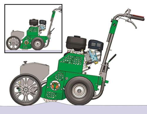 Billy Goat Hydro Over Seeder 22In Autopropulsado miniatura 2
