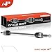 A-Premium CV Axle Shaft Assembly Compatible with Kia & Hyundai Models - Sportage 2017-2021, Tucson 2016-2021 - Rear Driver or Passenger Side, Replace# 49600D3000, 49600D7000
