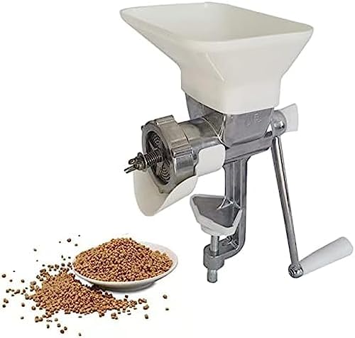 Animal Feed Pellet Machine - Dog, Cat & Bird Food Maker with 1.5-10mm Molds, Perfect for DIY Pet Food Processing at Home - Durable & Easy to Use
