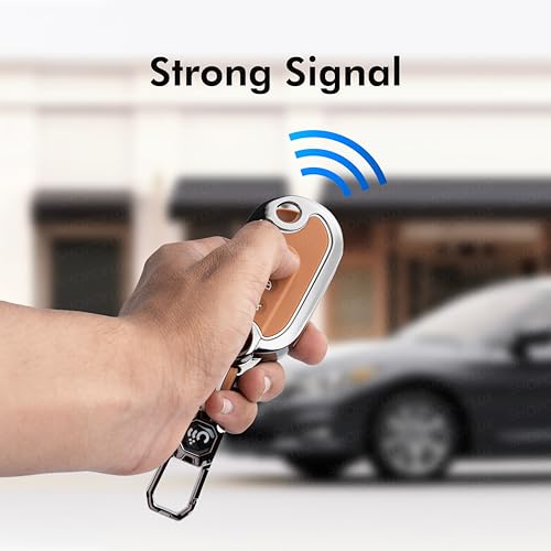 Image of SHOPOFLUX Metal Key Cover Compatible for MG comet ev Electric 3 Button Flip Key