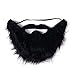 VIGUEUR Mustaches Self Adhesive - Costume Party Male Man Fake Beard Moustache Black (1pc)
