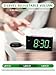 Extra Loud Vibrating Alarm Clock with Bed Shaker for Heavy Sleeper Deaf Hard of Hearing, Large LED Display Digital Clock for Bedroom,Dimmer,Night Light,USB Phone Charger,Battery Backup,Senior Teen Kid