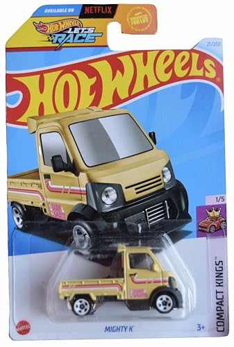Hot Wheels Mighty K, Compact Kings 1/5 [Yellow] miniatura 1