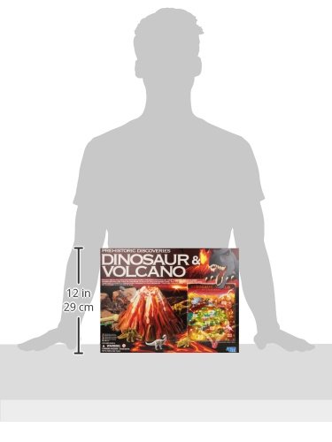 Amazon.com: Great Gizmos 4M Dinosaur and Volcano Adventure Game