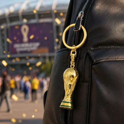 Miniatura 2 de FIFA World Cup 2026 Official Gift, Llavero Oficial FIFA Copa del Mundo 2026 – Edición de Coleccionista – Ideal para Llaves, Bolsas de Deporte y Mochilas