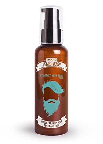 Wahl-Beard-Shampoo-Beard-Wash-Cleansing-and-Conditioning-Moisturise-and-Soften-Facial-Hair-Shampoos-Cleanse-Skin-Clean-Beard-and-Moustache-Beard-Grooming-for-Men