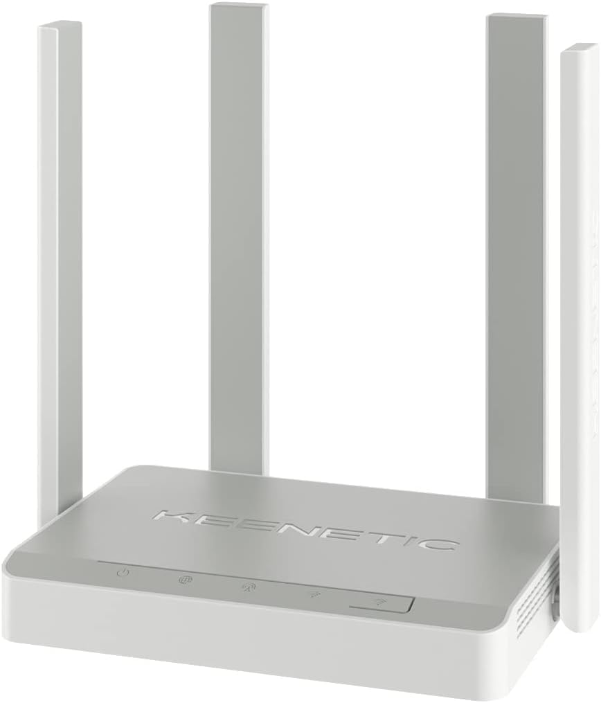 Keenetic Runner 4G (pack tedesco) Wi-Fi N300 Mesh, 4x100M, VPN integrate, Configurazione facile, Parental Control