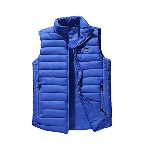 NUSGEAR Chaleco con Calefaccion Chaleco Calefactable Hombre Chaqueta Calefactora con 4 Zonas de Calefacción sin Mangas Calefactables para Mujeres Temperatura sin Mangas Calefactable Hombre Chaqueta