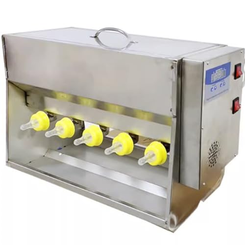 FBJAMZ Dispensador de Leche para lechones, lechón automático de Temperatura Constante de Acero Inoxidable, para Alimentar Animales pequeños como Cerdos (10Digits)
