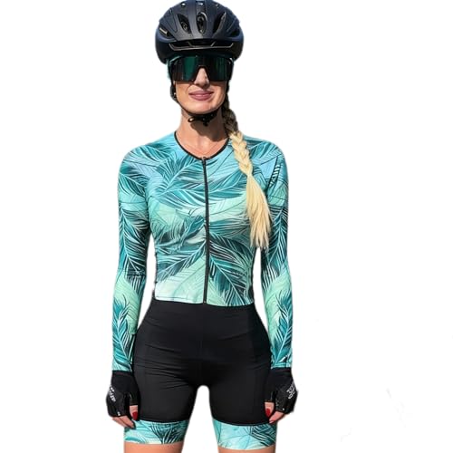 Maillot cyclisme manches longues femme respirant et ensemble complet XS-3XL