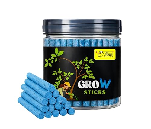 Image of Chipku Grow Sticks Pack of 40 Fertilizer Sticks | Plant Food for Indoor & Outdoor Home Garden Plants | Multi-Purpose Fertilizer Sticks, Natural Food for Plants (Grow Stick Pack of 40)