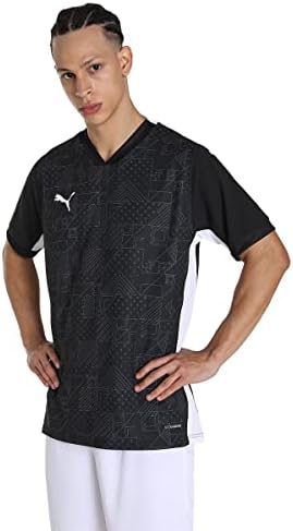 PUMA Herren Teamcup Jersey T-Shirt, Schwarz, XXL