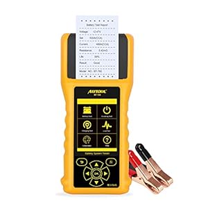 BT-760 12V / 24V auto-accutester 30-1000 DIN accutester diagnosegereedschap met ingebouwde thermoprinter en groot…
