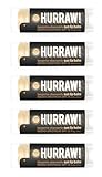 Hurraw! Sun Lip Balm (Zinc Oxide Protection, Broad Spectrum SPF 15, Tangerine, Chamomile), 5 Pack: Organic, Certified Vegan, Gluten Free. Non-GMO, All-Natural. Bee, Shea, Soy & Palm Free. Made in USA