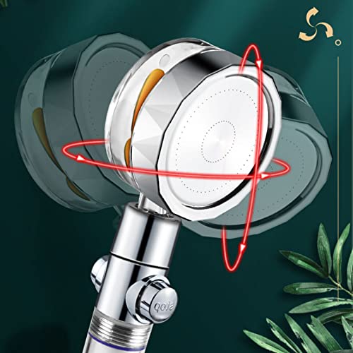 Douche à main haute pression 360° contre le calcaire et le manque de débit d'eau - 5