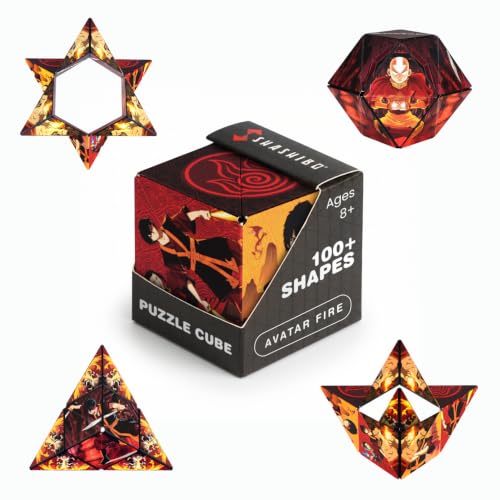 Image of Shashibo Avatar The Last Airbender Magnetic Puzzle Cube, Sensory Fidget Toy