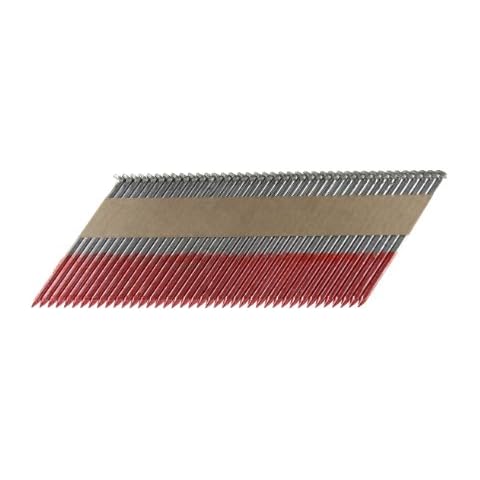 B&C Eagle A314X131HD/33 Offset Round Head 3-1/4-Inch x .131 x 33 Degree Hot Dip Galvanized Smooth Shank Paper Tape Collated Framing Nails Cover