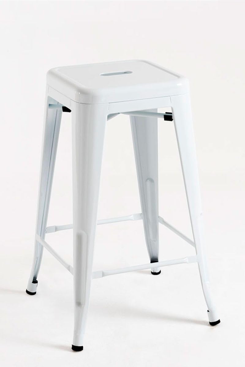 Regalos Miguel - Packs Taburetes Bajos - Pack 2 Taburetes Torix Bajos - Blanco