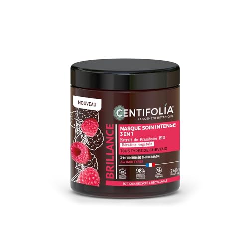 Centifolia Brillance Masque soin 3en1 Bio Tous types de cheveux 250ml